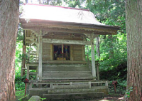 銀山温泉山の神神社